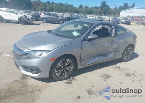 2017 Honda Civic Ex-L из США, поврежденный, VIN 2HGFC3B7XHH351021